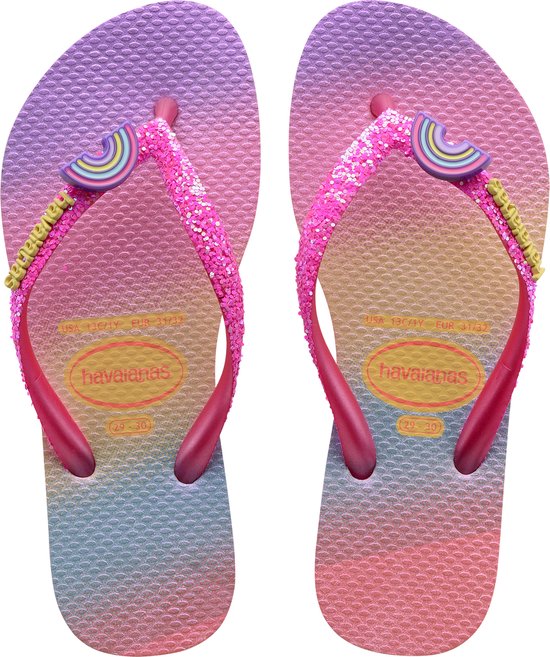 stad toevoegen aan Beg Havaianas Kids Slim Glitter Trendy Meisjes Slippers - Roze - Maat 27/28 |  bol.com