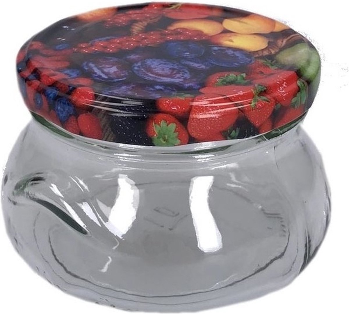 12x bewaarpotten-voorraadpotten met schroefdeksel 324 ml - voorraadpotten - bewaarpotten