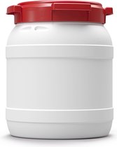 Waterkluis - 15,4 Liter - Water- En Luchtdicht - Wit/rood