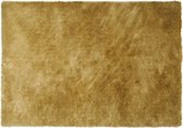 OZAIA Shaggy tapijt GLITTER - 160 x 230 cm - Goudkleurig L 230 cm x H 4 cm x D 160 cm