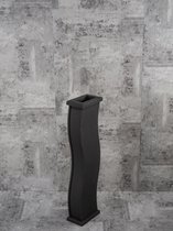 Vaas Beltza - zwart - hoogte 60 cm - hoogwaardig hout - model Z