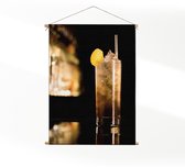 Textielposter Cocktail Bar 05 XXL (165 X 120 CM) - Wandkleed - Wanddoek - Wanddecoratie