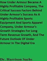 How Under Armour Became A Highly Profitable Company, The Critical Success Factors Behind Under Armour's Success As A Highly Profitable Sports Equipment And Sports Apparel Company, And Under Armour's Growth Strategies For Long Term Revenue Growth