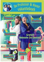 Vakantieboek voor kinderen - De Professor & Kwast + Gratis Animatie On Demand!