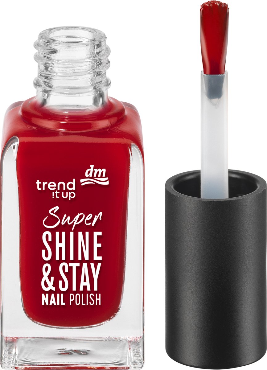 trend !t up Nagellak Super Shine & Stay Red 910, 8 ml