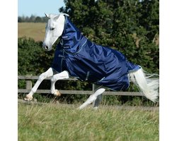 Smartex Combi Neck Blue - XS-115 - Regendeken | Halsstuk paard