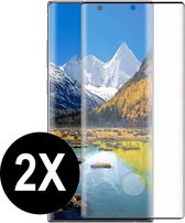 Screenprotector geschikt voor Samsung Galaxy S23 Ultra- Beschermglas - screen protector - glasplaatje - 2 stuks