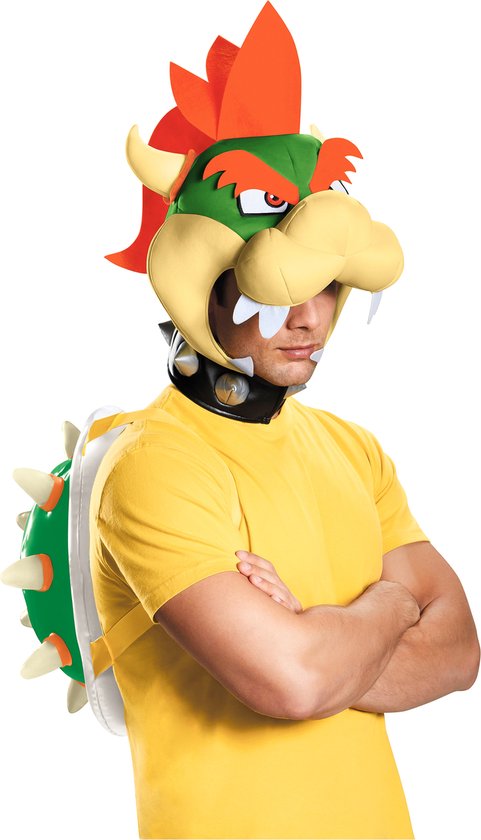 Vegaoo - Bowser Nintendo set voor volwassenen