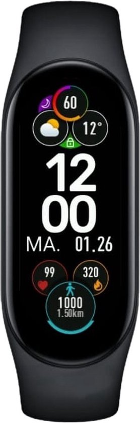 OtiumTime Activity Tracker HR met Stappenteller en Hartslagmeter