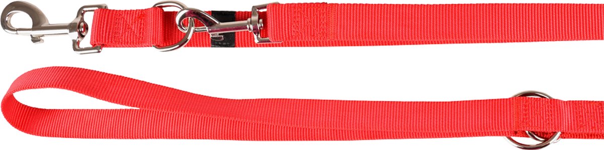 Trainingslijn Ziggi Rood - 200cm 25mm - Hondenriem