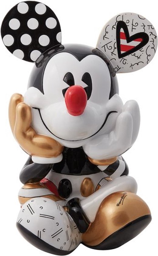 Disney Britto Mickey Mouse Midas Statement Figurine