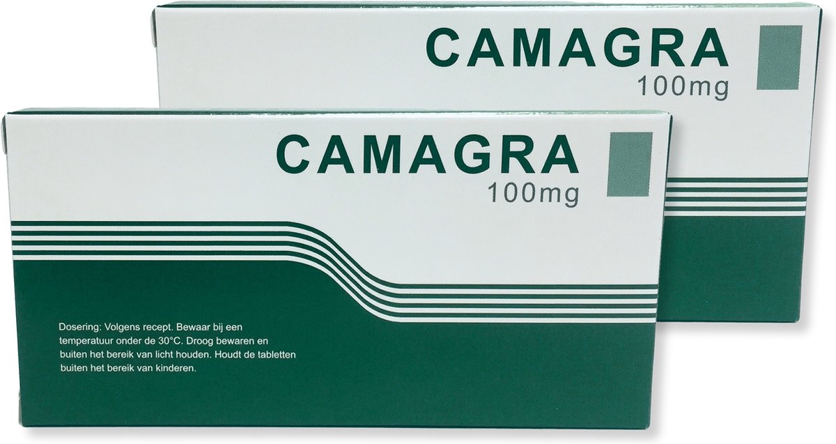 Camagra 100MG - Extra sterk - 10 Stuks - Nederlandse formule van de bekende groene erectiepil
