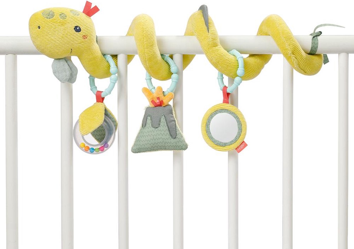 fehn® Chaîne de poussette Happy dinosaure