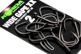 Korda Wide Gape XX - Crochet taille 6 - Noir