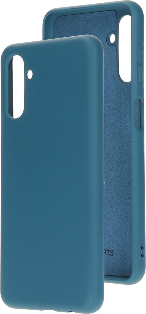 Mobiparts hoesje geschikt voor de Samsung Galaxy A13 4G - Siliconen - Blauw