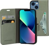 Mobiparts Classic Wallet coque de protection pour téléphones portables 13,7 cm (5.4") Étui avec portefeuille Vert