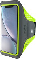 Mobiparts Comfort Fit Armband Apple iPhone XR Sporthoesje Groen
