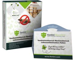 Voedselmottenval – Feromoon kleefval voor meelmotten – 6 stuks – gifvrij | Fentini Biocontrol
