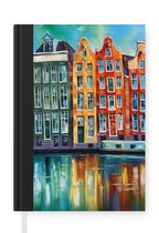 Amsterdam - Huile - Canal - Peinture - Art