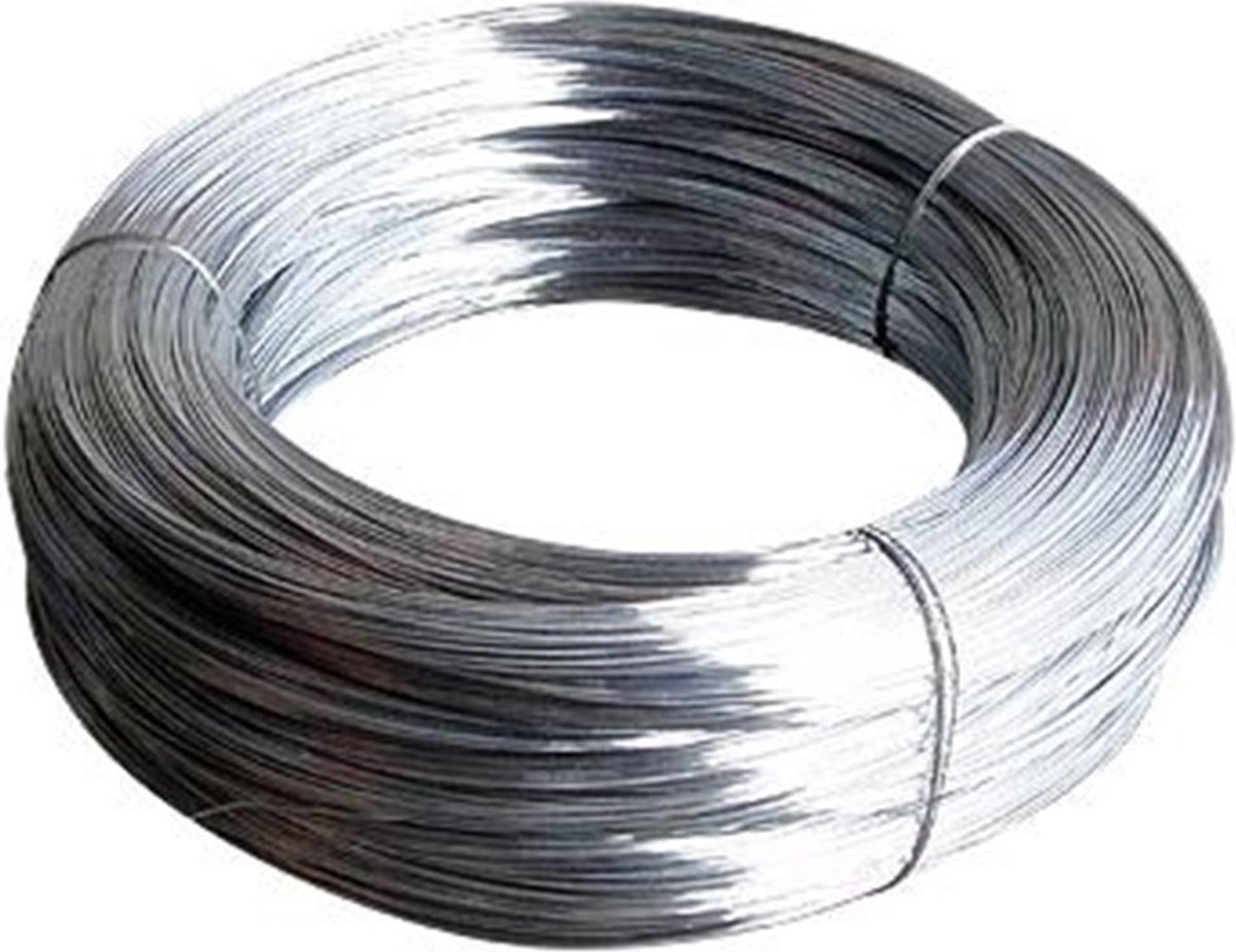 Ijzerdraad Nr14 2Mm Verz Rol 5X5Kg