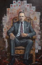 Film Poster - Frank Underwood - Poster House of Cards - Serie Poster - Wanddecoratie - Interieur Design - 61x91