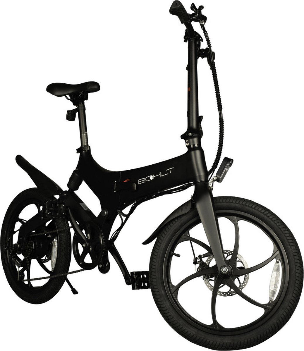 Bol.com BOHLT X200 - Elektrische Vouwfiets - 20 inch - 250W Motor - 378Wh Uitneembare Accu - 7 Versnellingen Shimano - Schijfrem... aanbieding