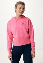 Hooded Sweater With XX Detail Dames - Neon Roze - Maat XL