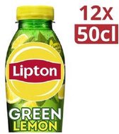 Lipton Ice Tea lemon 50 cl per petfles, krimp 12 flessen