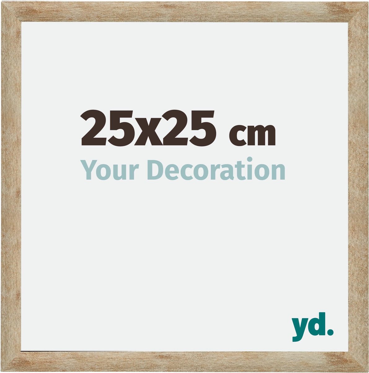 yd. Your Decoration - Fotolijst 25x25 cm - MDF - Goud - Catania