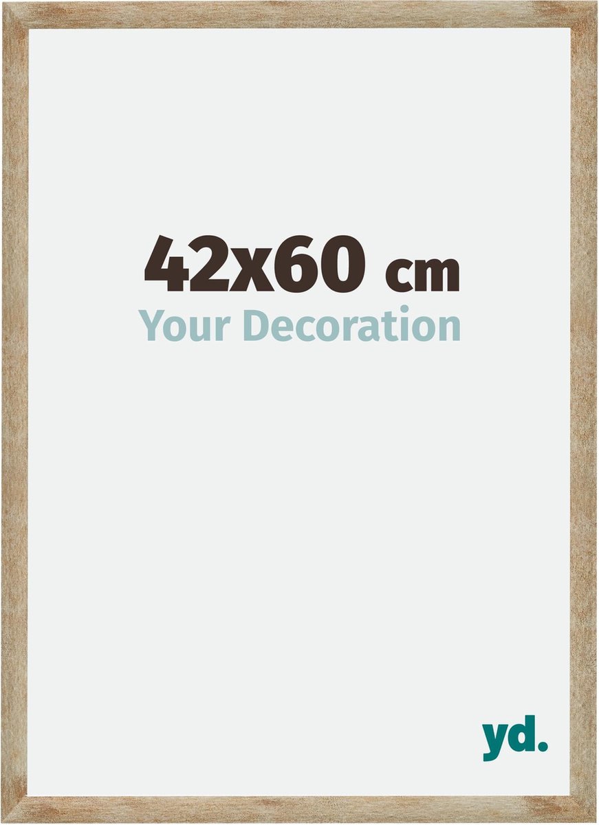 yd. Your Decoration - Fotolijst 42x60 cm - MDF - Goud - Catania
