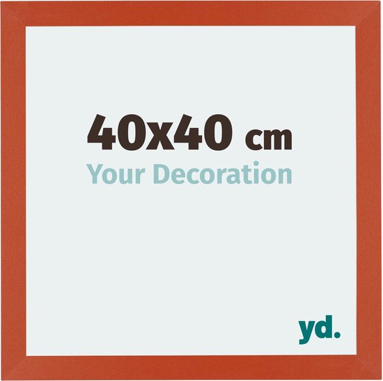 Cadre Photo Mura Your Decoration - 40x40cm - Oranje