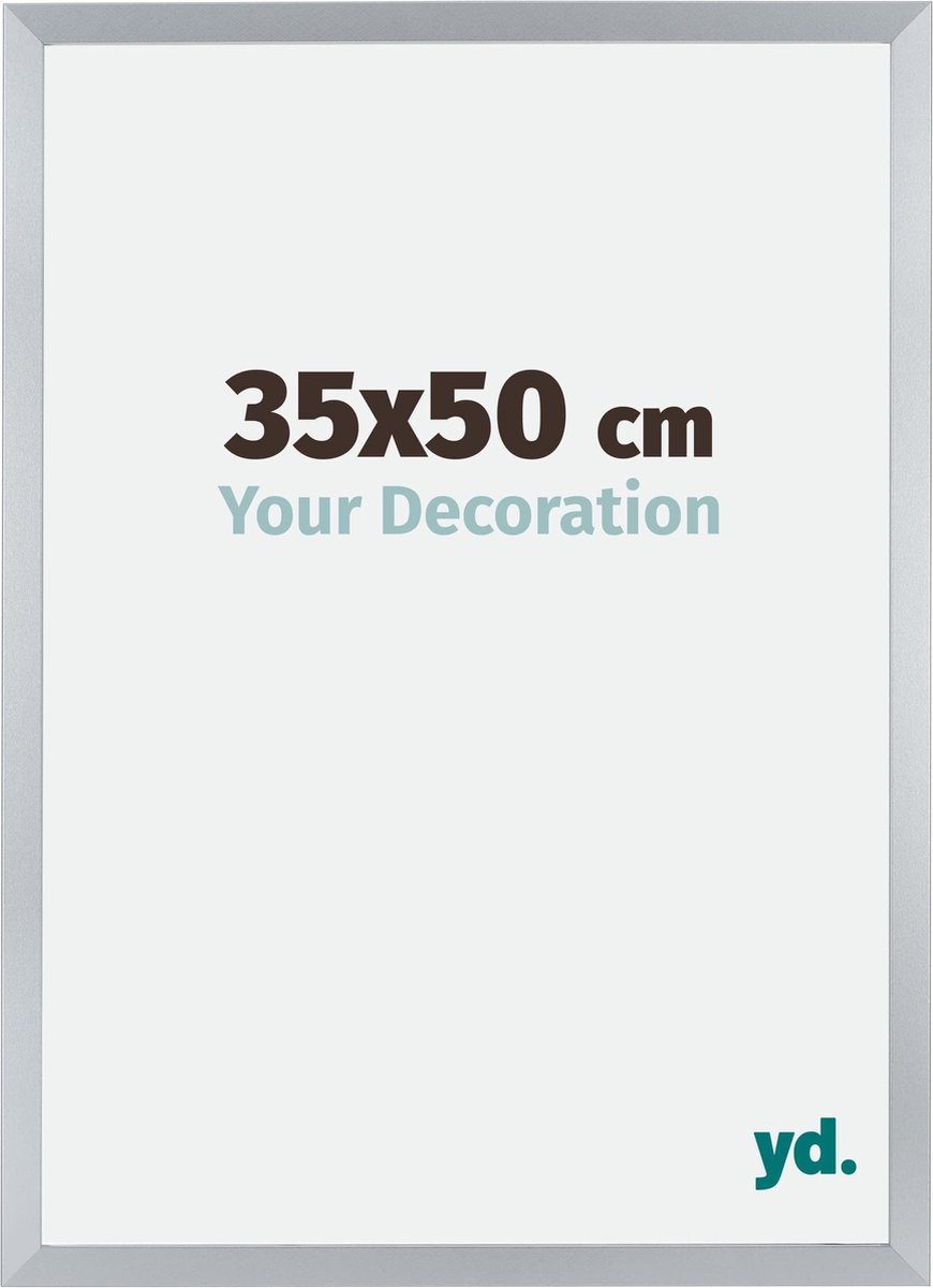 yd. Your Decoration - Fotolijst 35x50 cm - MDF - Zilver Glans - Catania
