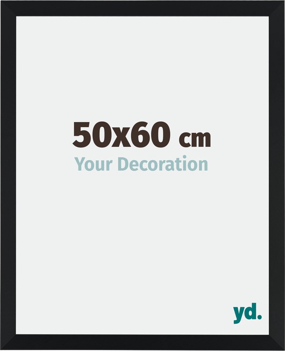 yd. Your Decoration - Fotolijst 50x60 cm - MDF - Zwart Mat - Catania