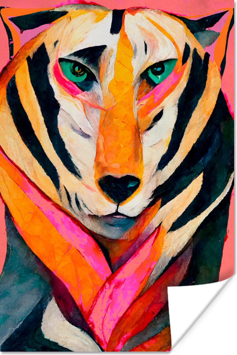 Abstract - Ogen - Kleuren - Dieren