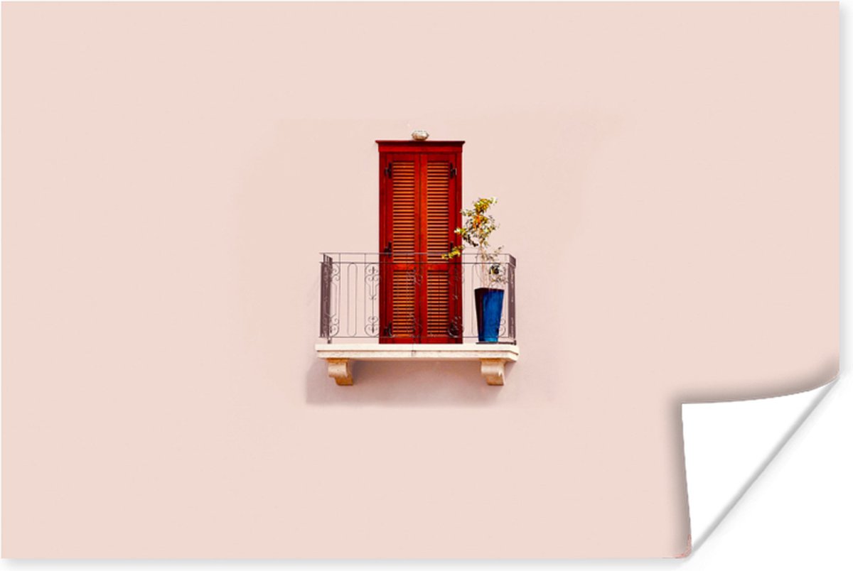 Deur - Rood - Pastel - Architectuur