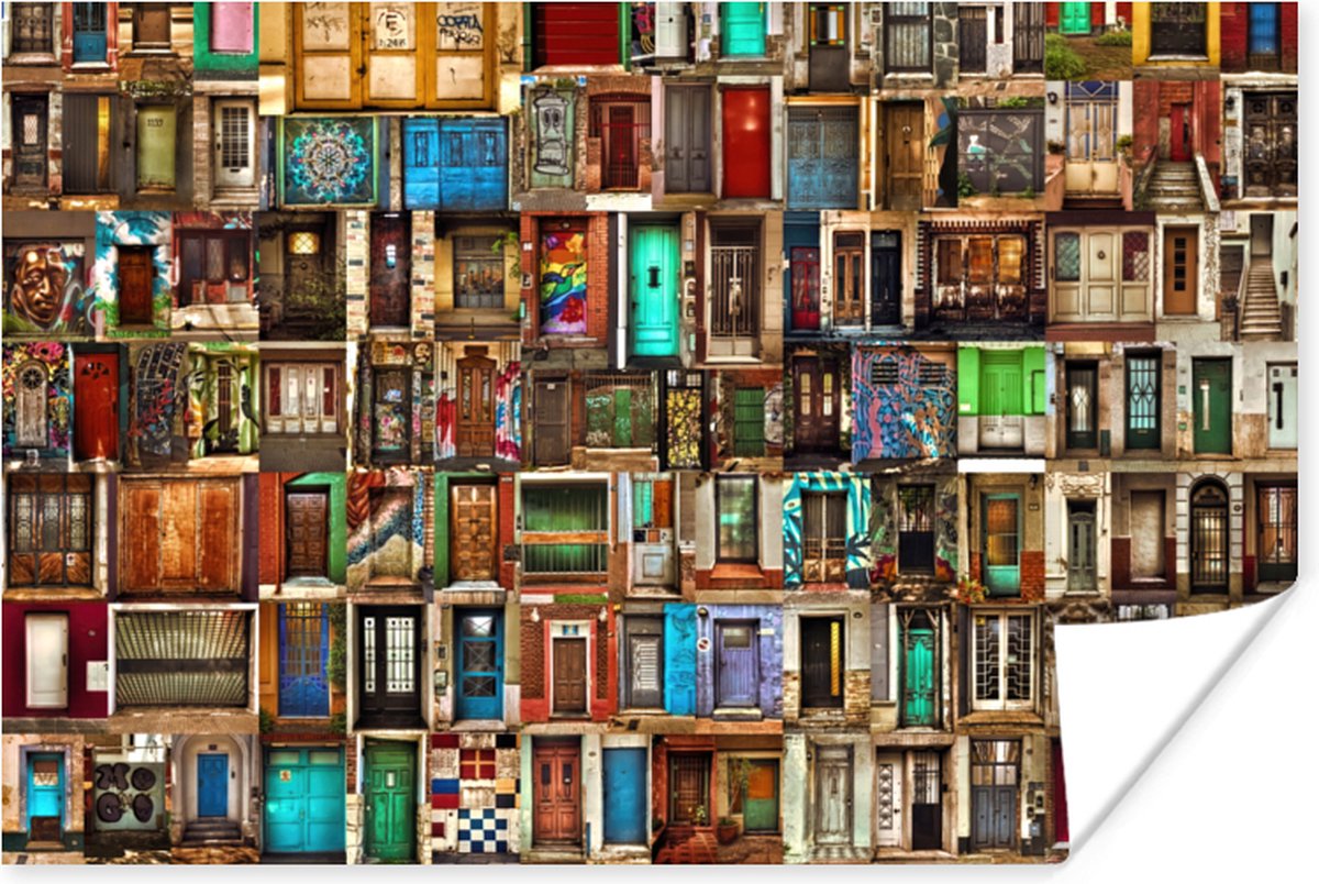Deuren - Kleurrijk - Collage - Architectuur