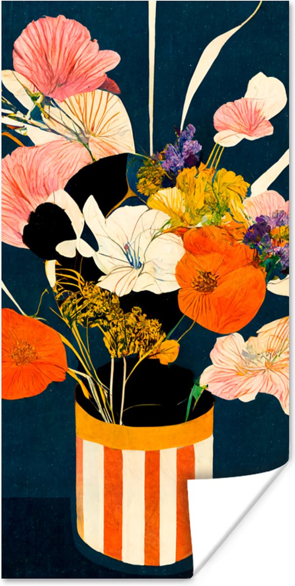 Bloemen - Vaas - Schilderij - Planten
