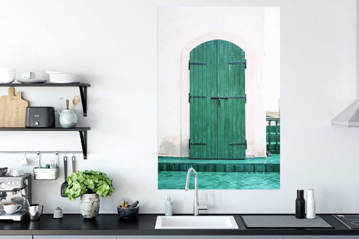 Vintage - Groen - Deur - Hout - Gebouw