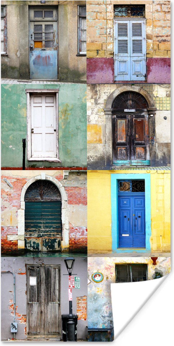 Deuren - Regenboog - Architectuur - Collage