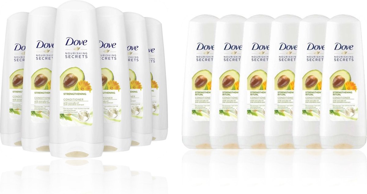 Dove Strenghtening Ritual - 6 x Shampoo & 6 x Conditioner