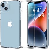 Geschikt voor Spigen Apple iPhone 14 Plus Liquid Crystal Hoesje Transparant