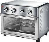 TurboTronic AF32MRD Airfryer XXL and Oven - Friteuse à air chaud - 32 litres - Argent