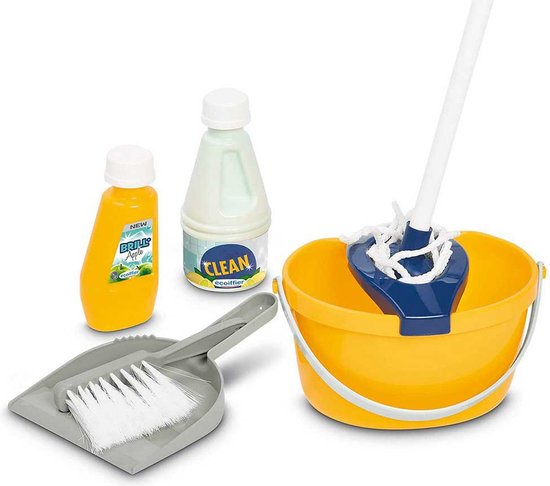 Huishoudelijke apparatuur als speelgoed Ecoiffier Cleaning Set Stofzuiger Schoonmaakkit - Ecoffier