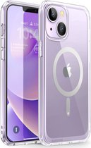 Geschikt voor Supcase Geschikt voor Mag Apple iPhone 14 Plus Hoesje Back Cover Transparant