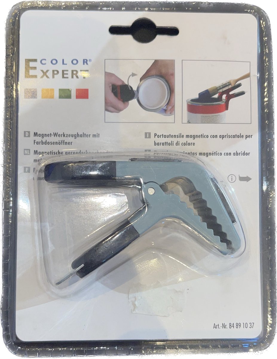 Color Expert - Magnetische gereedschapshouder met verfblik opener