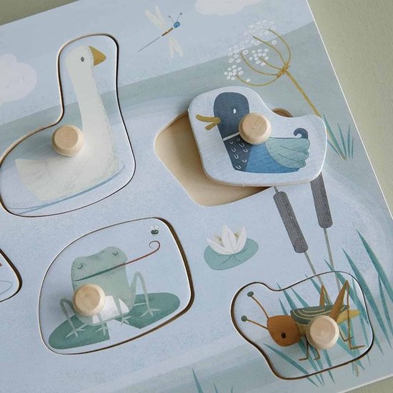 Little Dutch Geluidenpuzzel Little Goose