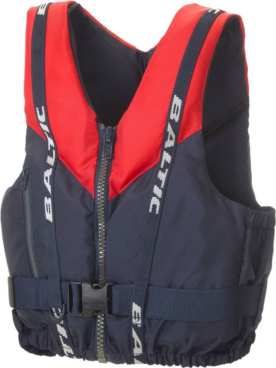 Baltic Genua reddingsvest recreatie 50N mt.M (5070 kg) rood/blauw bol