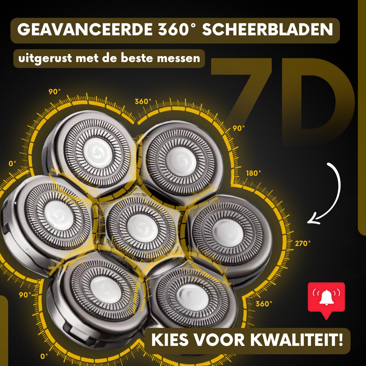 6-in-1 Scheerapparaat Mannen - Trimmer - Sansbeauté - afbeelding 2