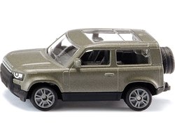 Siku Land Rover Defender 90 P400 AWD, SUV miniatuur, Voorgemonteerd, Land Rover Defender 90 P400 AWD, Elk geslacht, Metaal, Kunststof, Olijf