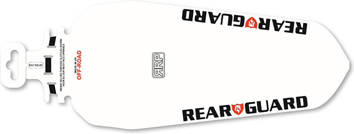 Rapidracerproducts Spatbord Rearguard Off Road 20 Cm Wit